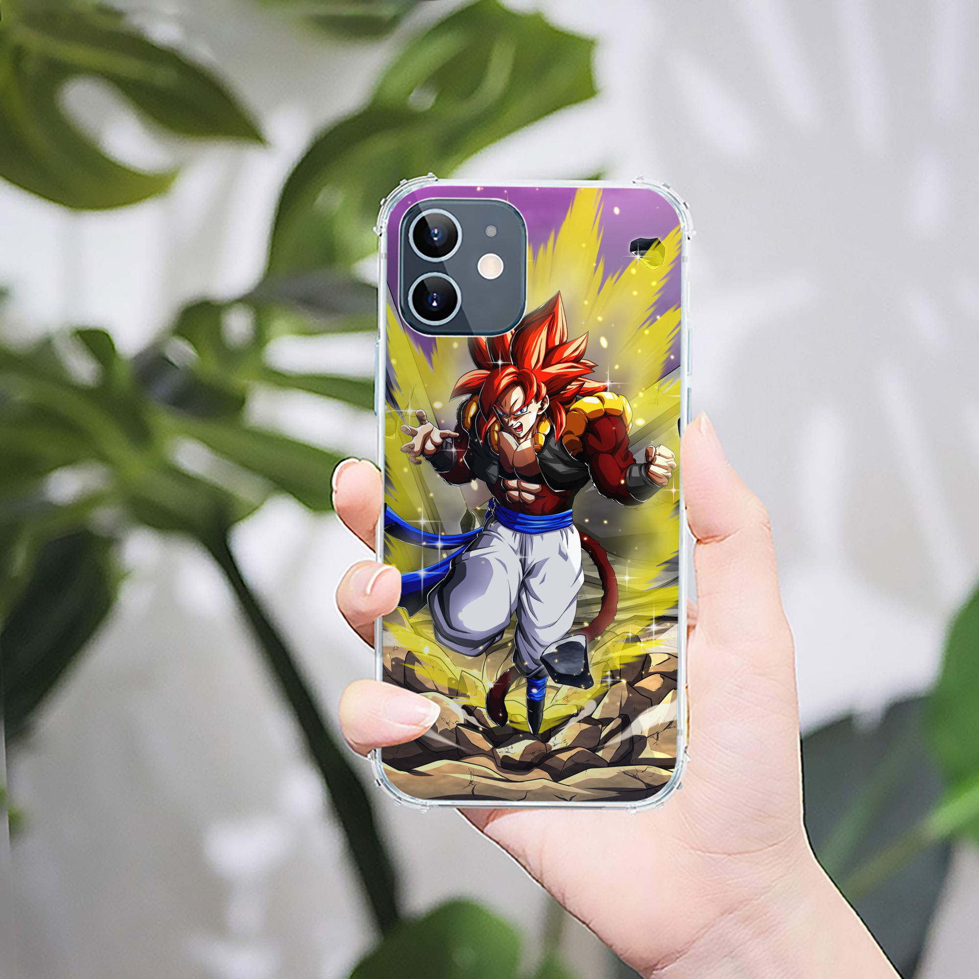 （画像用） ドラゴンボール DRAGON BALL 【iPhone 12シリーズ対応】透明スマホケース（クリアソフトケース）